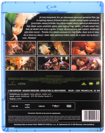 Artur i Minimki [Blu-Ray]