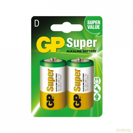 Bateria LR20 Super Alkaline x2 13A-U2