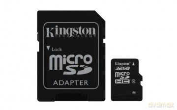 Karta pamięci Kingston microSDHC 32 GB z adapterem