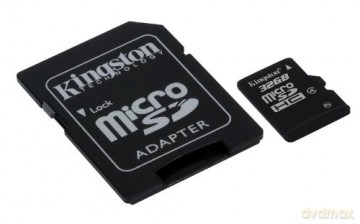 Karta pamięci Kingston microSDHC 32 GB z adapterem