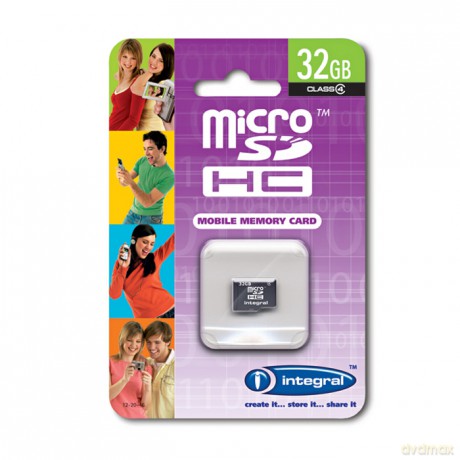 Karta pamięci Integral microSDHC 32 GB bez adaptera