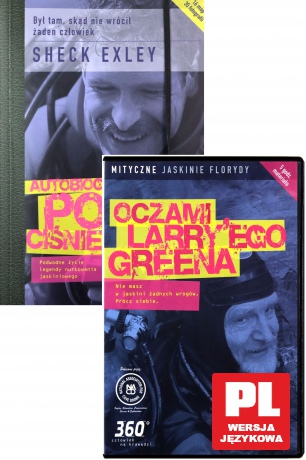 Sheck Exley: Autobiografia pod ciśnieniem + Oczami Larry'ego Greena [książka]+[DVD]