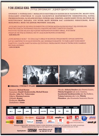 9 dni jednego roku (Kolekcja Sputnika) (digipack) [DVD]