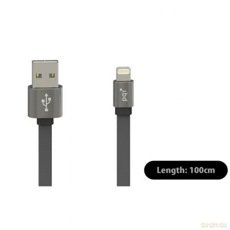PQI kabel i-Cabel Metallic 100cm iron-grey