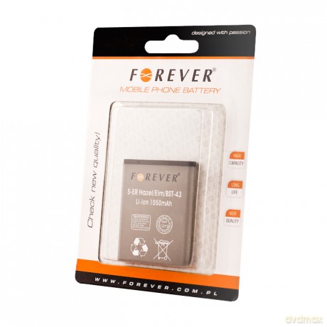 Bateria Forever do Sony Ericsson J20 Hazel 1050 mAh Li-Ion HQ