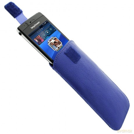 Pokrowiec Slim Up GreenGo Mono XXL (I9100 Galaxy S II) niebieski
