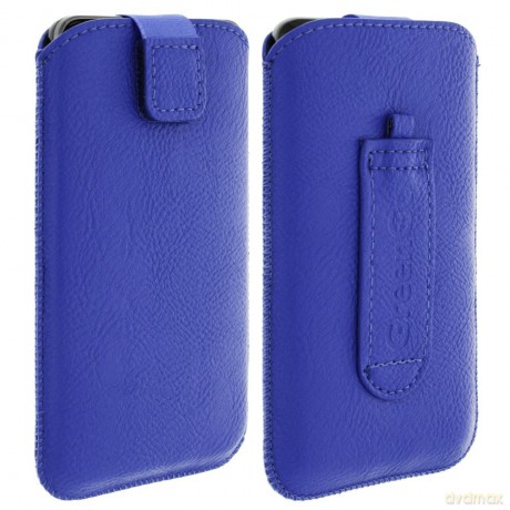 Pokrowiec Slim Up GreenGo Mono XXL (I9100 Galaxy S II) niebieski