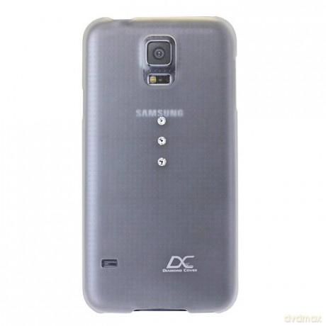 Etui Diamond Cover ELEGANCE do Samsung S5 G900 przezroczyste