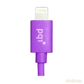 PQI kabel i-Cabel Lighting 90cm fioletowy