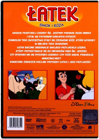 Łatek: Smok i róża [DVD]