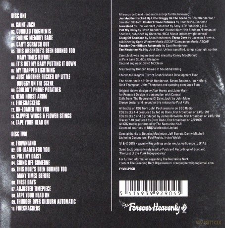 Nectarine No 9: Saint Jack (digipack) [CD]