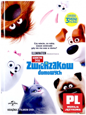 Sekretne Życie Zwierzaków Domowych (booklet) [DVD]