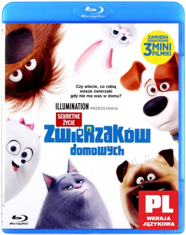 Sekretne życie zwierzaków domowych [Blu-Ray]