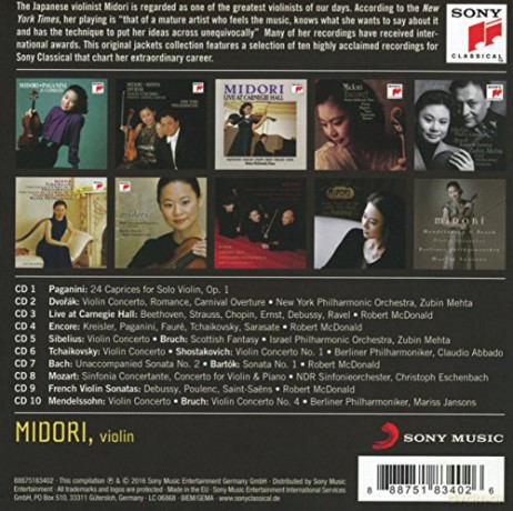 Midori: The Art of Midori [BOX] [10CD]
