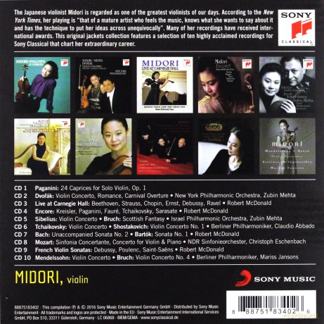 Midori: The Art of Midori [BOX] [10CD]