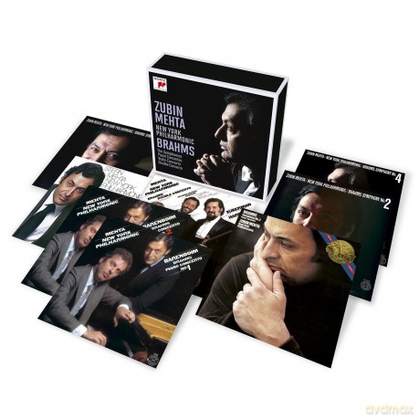 Zubin Mehta: Zubin Mehta Conducts Brahms [8CD]