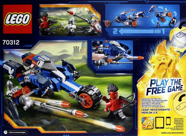 LEGO Nexo Knights Mechaniczny koń Lance'a (70312) [KLOCKI]