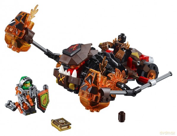 LEGO Nexo Knights Lawowy rozłupywacz Moltora (70313) [KLOCKI]