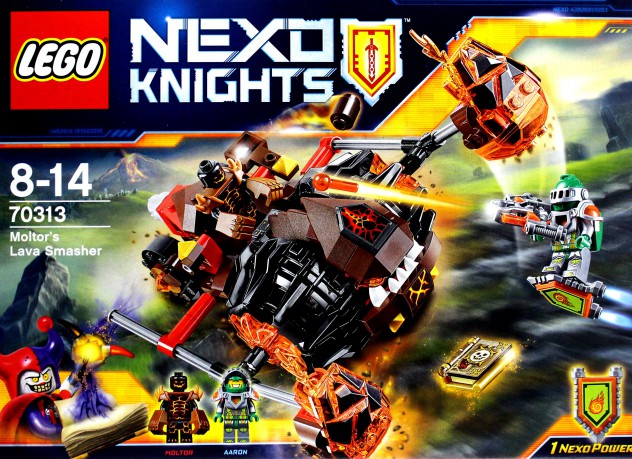 LEGO Nexo Knights Lawowy rozłupywacz Moltora (70313) [KLOCKI]