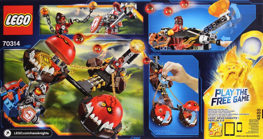 LEGO Nexo Knights Rydwan Władcy Bestii (70314) [KLOCKI]