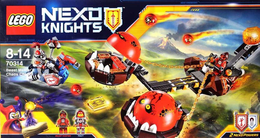 LEGO Nexo Knights Rydwan Władcy Bestii (70314) [KLOCKI]