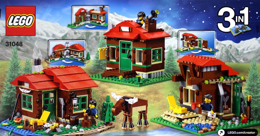 LEGO Creator Chatka nad jeziorem (31048) [KLOCKI]