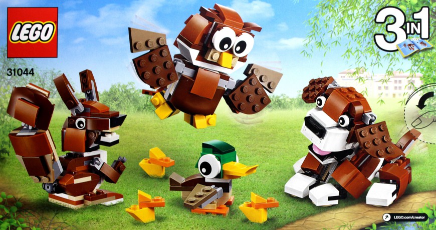LEGO Creator Zwierzęta z parku (31044) [KLOCKI]