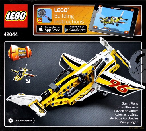 LEGO Technic Odrzutowiec (42044) [KLOCKI]