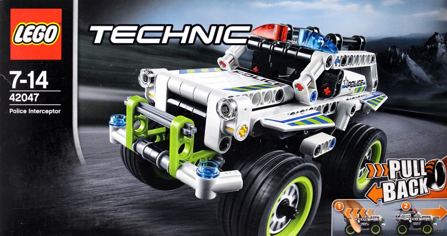 LEGO Technic Radiowóz pościgowy (42047) [KLOCKI]