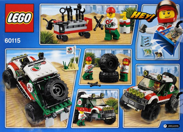 LEGO City Terenówka (60115) [KLOCKI]