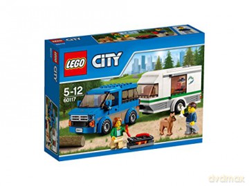 LEGO City Van z przyczepą kempingową (60117) [KLOCKI]