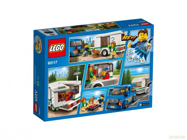 Lego City Van Z Przyczepą Kempingową 60117 Klocki Dvdmaxpl