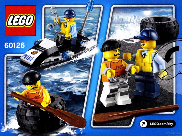 LEGO City Ucieczka na kole (60126) [KLOCKI]