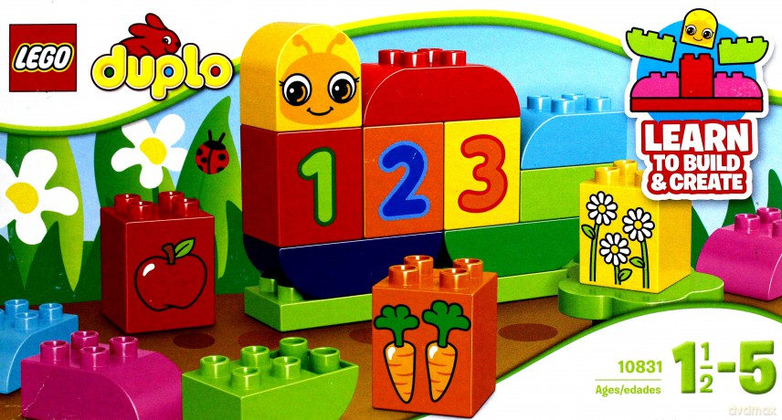 LEGO DUPLO Moja pierwsza gąsieniczka (10831) [KLOCKI]