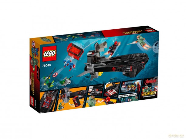 LEGO Super Heroes Atak Żelaznej Czaszki (76048) [KLOCKI]