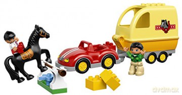 LEGO DUPLO Town Przyczepa dla koni (10807) [KLOCKI]