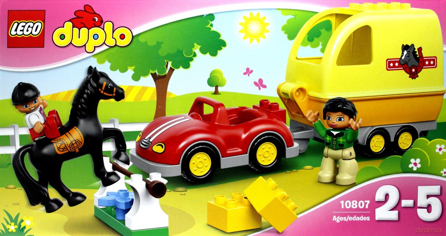 LEGO DUPLO Town Przyczepa dla koni (10807) [KLOCKI]