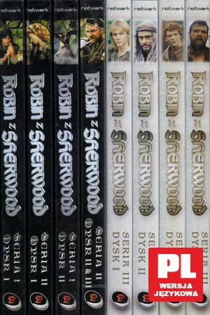 Robin Hood sezony 1-3 (Robin z Sherwood) Pakiet [9DVD]