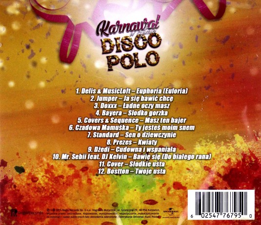 Karnawał w Rytmie Disco Polo [CD]