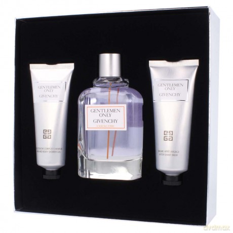 Givenchy Gentelmen Only Casual Chic Zestaw - woda toaletowa 100 ml spray + balsam po goleniu 75 ml + żel pod prysznic 75 ml