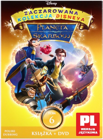 Planeta skarbów (Disney) (booklet) [DVD]