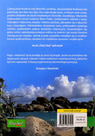 Z gitarą przez Antyle - Jacek Jędrzejak [KSIĄŻKA]