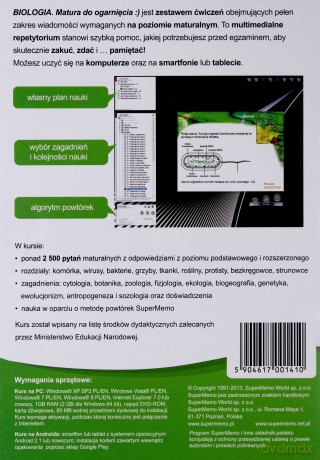 Biologia. Matura do ogarnięcia [PROGRAM PC]