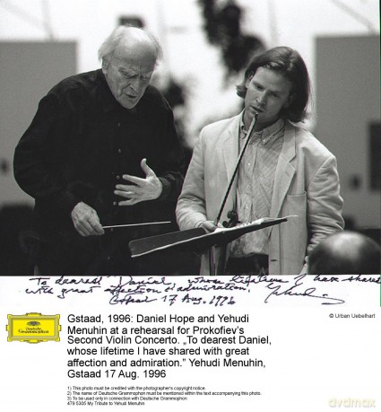 Daniel Hope: My Tribute To Yehudi Menuhin [CD]