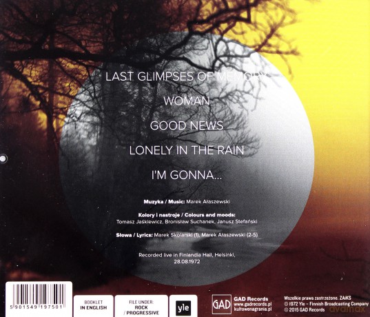 Klan: Live Finland 1972 [CD]