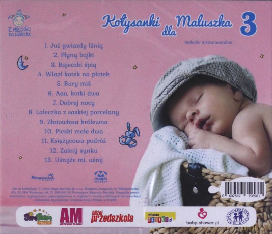 Kołysanki Dla Maluszka vol. 3 [CD]