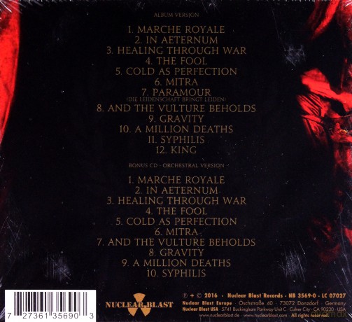 Fleshgod Apocalypse: King (Limited Edition) (digipack) [2CD]