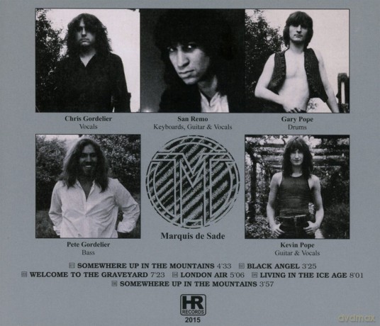 Marquis De Sade: Somewhere Up In The Mountains [CD]