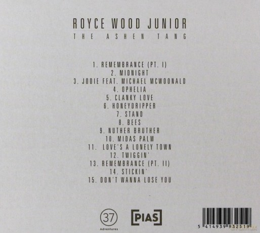 Royce Wood Junior: The Ashen Tang (Deluxe Edition) (digipack) [CD]