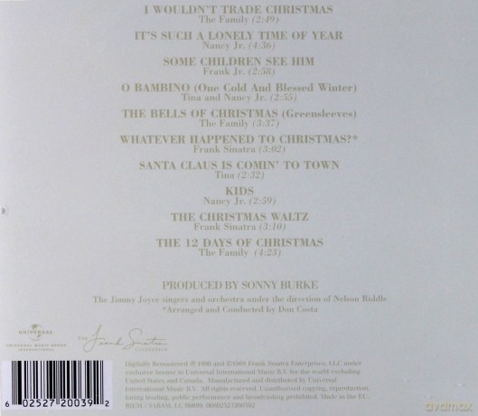 Frank Sinatra: Sinatra Family Wish You A Merry Christmas [CD]